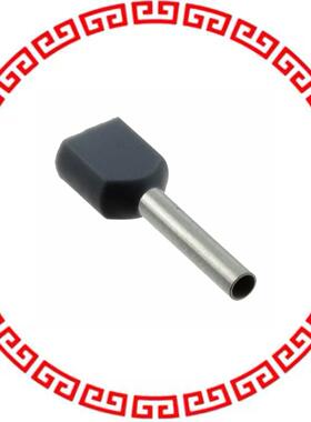 966144-3 CONN SLEEVE TUBE END 2X18 AWG