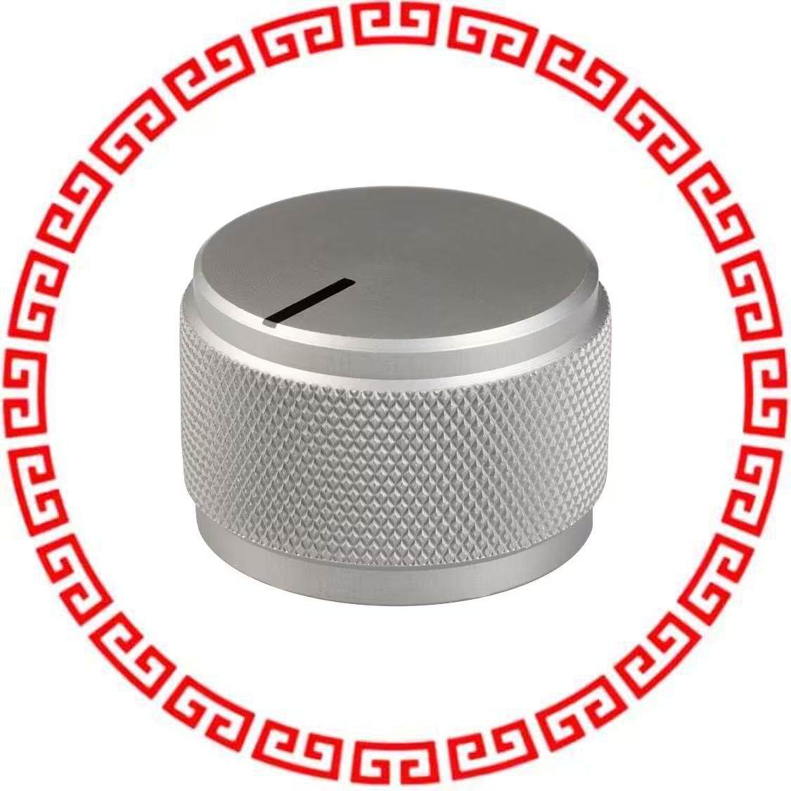 OEDL-90-3-5 KNOB KNURLED 0.250 METAL