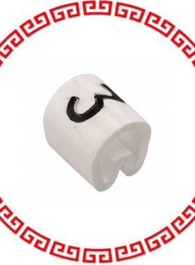 EC0585-000 MARKER ZTYPE STRT 3 LEGEND WH