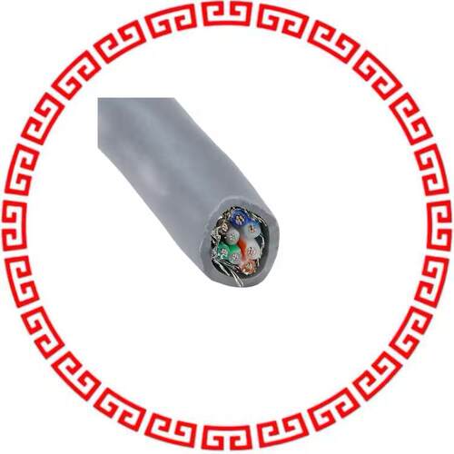 6364 SL005 MULTI-PAIR 8COND 24AWG SHLD 100'
