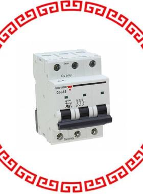 GSB633PC3 MCB UL1077 C 3P 3A