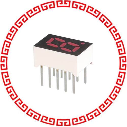 HDSP-U113 DISPLAY 7SEGMENT ALGAAS CC 0.31