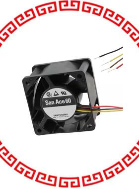 9GV0624P1G031 FAN 60X38MM 24VDC VANE RBLS