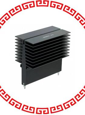 CR401-75AE ALUMINUM HEATSINK 75MM BLK ANODI