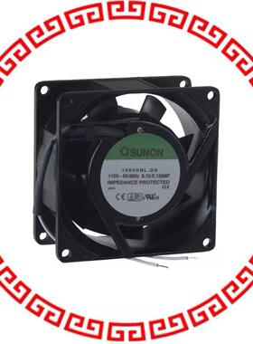SF11580A-1083HSL.GN FAN AXIAL 80X38MM 115VAC WIR