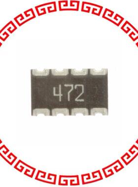 744C083472JP RES ARRAY 4 RES 4.7K OHM 2012