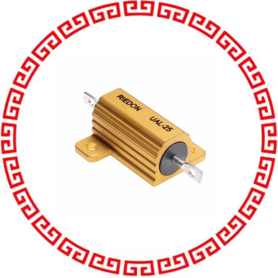 UAL25-500RF8 RES CHAS MNT 500 OHM 1% 25W
