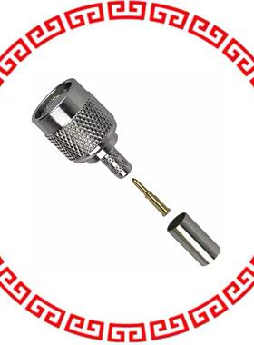 122108 CONN TNC PLUG STR 50 OHM CRIMP
