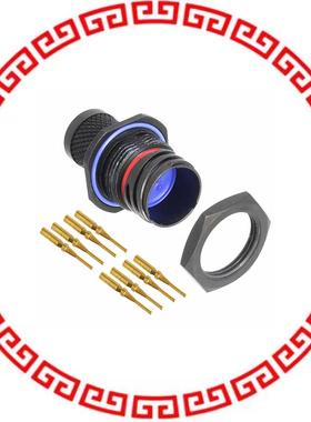 2102352-6 CONN RCPT MALE 8POS GOLD CRIMP