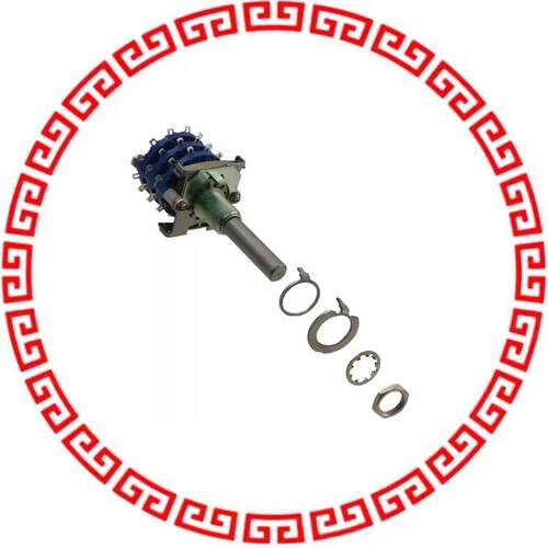 D2D0606N SWITCH ROTARY 2-6POS 250MA 115V