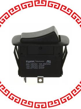 1571095-4 SWITCH ROCKER SPST 20A 125V