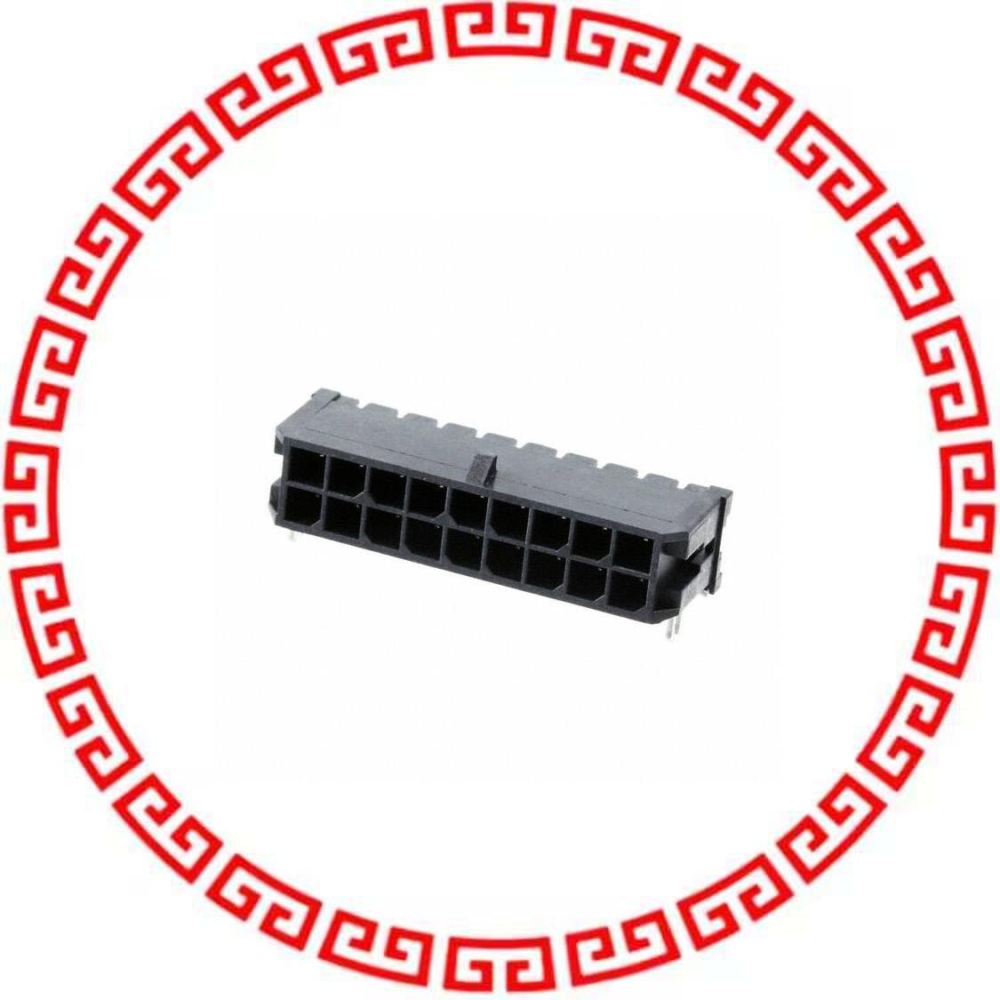 430451806 MICROFIT 3.0 RA SMT/CLIP DR TIN