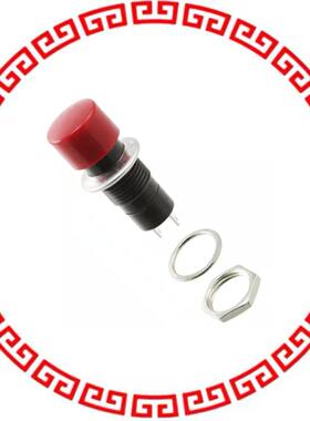 PS1040ARED SWITCH PUSH SPST-NO 3A 125V