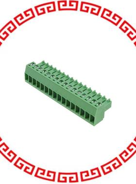 OSTTJ1631530 TERM BLOCK PLUG 16POS STR 3.81MM