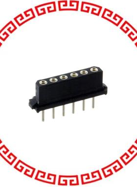 M80-8400642 6 SIL FEMALE PC TAIL CONN