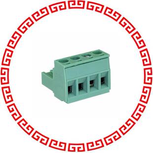 4POS PLUG BLOCK 5441184 STR TERM 5MM