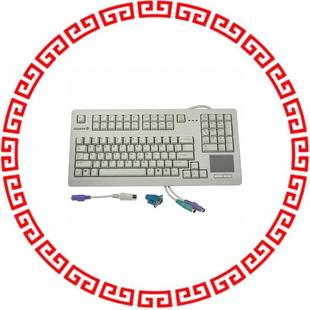 104KY KEYBOARD COMPACT LTGRY PS2 11900LTMUS G80