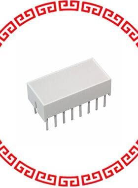 HLMP-2685 LED LT BAR 8.89X19.05MM SGL HER