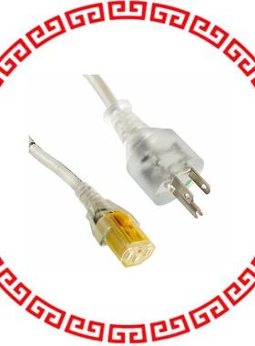 6051.2121 US CORDSET MED 13A 3M WH V-LOCK