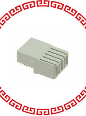 120943-3 CONN RCPT 5POS R/A GRAY