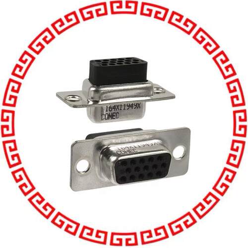 164X11949X CONN DSUB HD 15POS RECEPT CRIMP