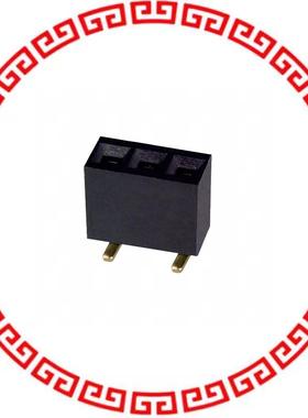 NPPC031KFXC-RC CONN FEMALE 3POS .1 SMD GOLD