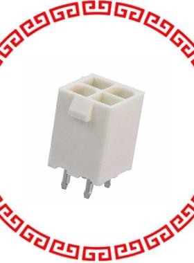 1586768-4 CONN HEADER 4POS VERT DL TIN