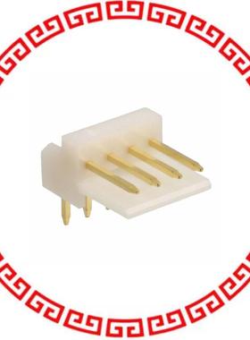 176153-4 CONN HEADER PLUG 4POS