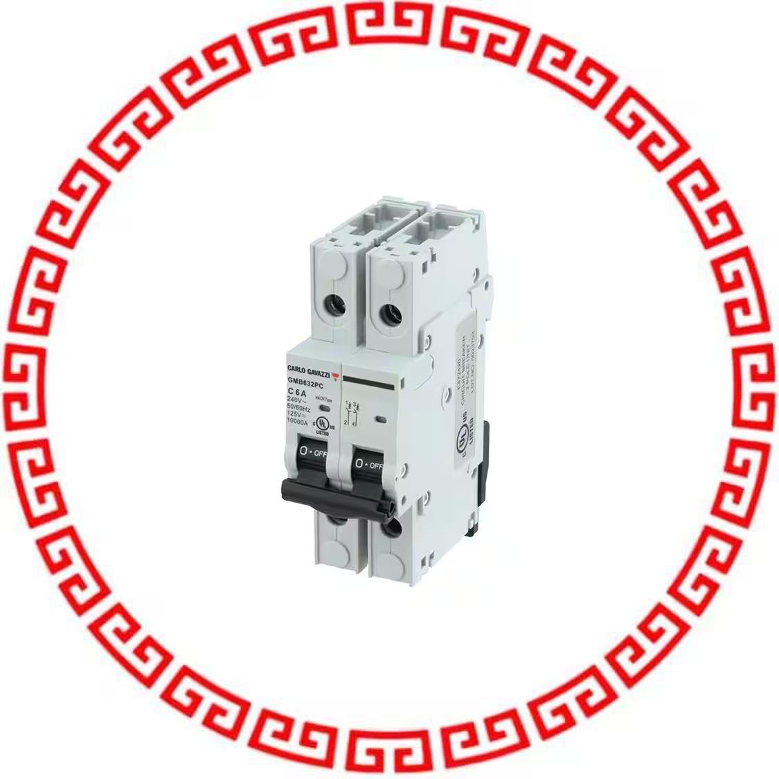 GMB63H2PC8 CIR BRKR THERM-MAG 8A 480/277V