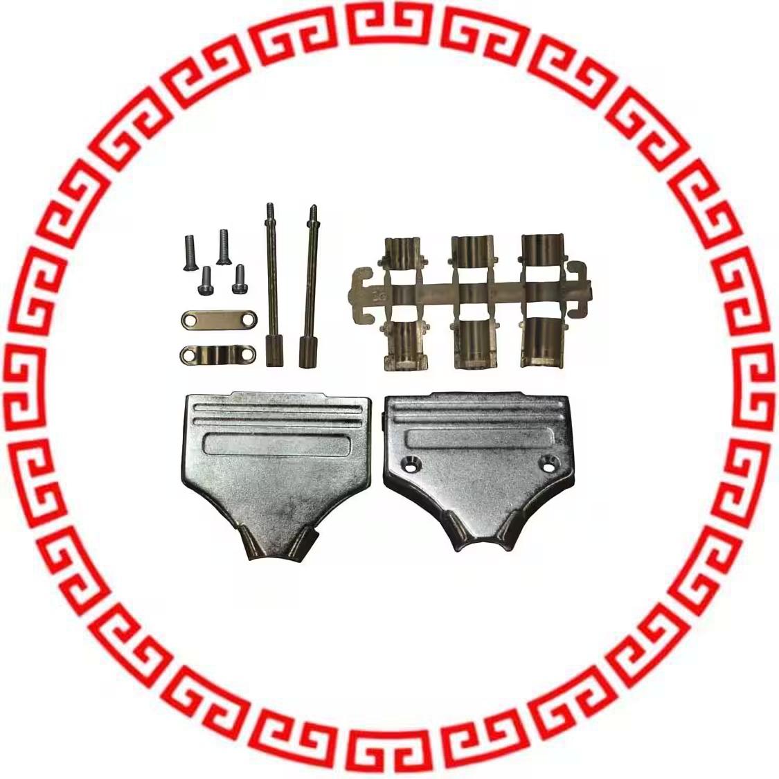 952-025-030R121 BACKSHELL 25POS STRGHT DIECAST