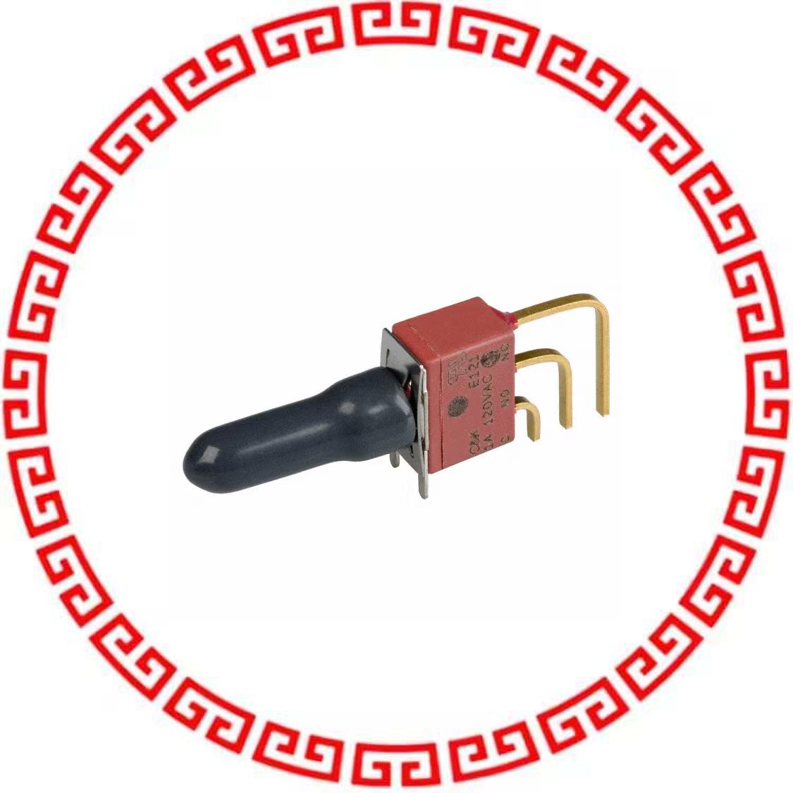 E125SD1AV2BE SWITCH PUSH SPDT 0.4VA 20V
