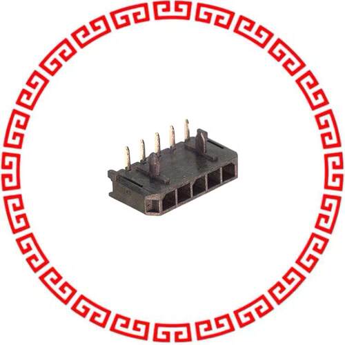 436500500 CONN HEADER 5POS 3MM RT ANG TIN