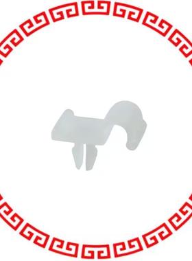 HURC1-2-01 CBL CLIP U-TYPE NATURAL PUSH IN