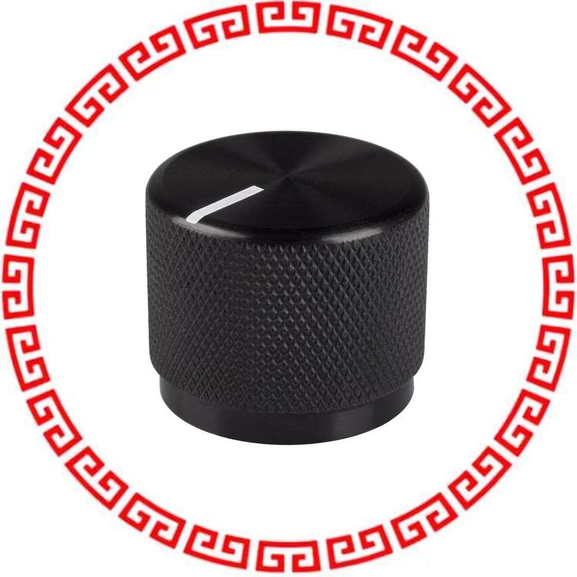 OEJL-75-4-5 KNOB KNURLED 0.250 METAL