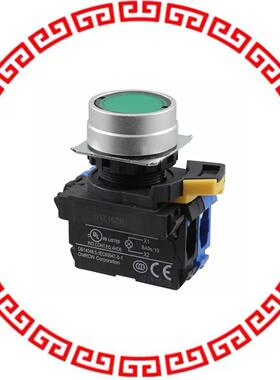 A22NL-MNM-TGA-G100-GC SWITCH PUSH SPST-NO 10A 12