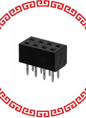 950408-6102-AR CONN SOCKET 8POS 2MM VERT T/H