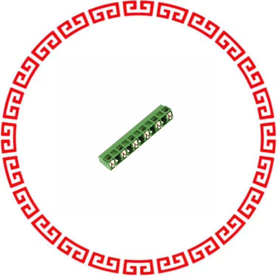 282838-6 TERM BLOCK RCPT R/A 6POS T/H