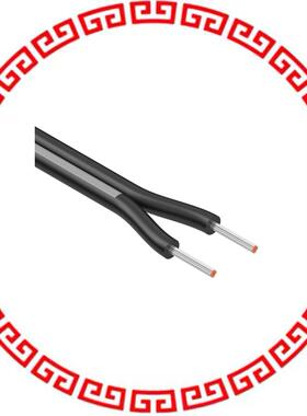 30-00799 CBL 2CON 300V 22AWG BLK 153M