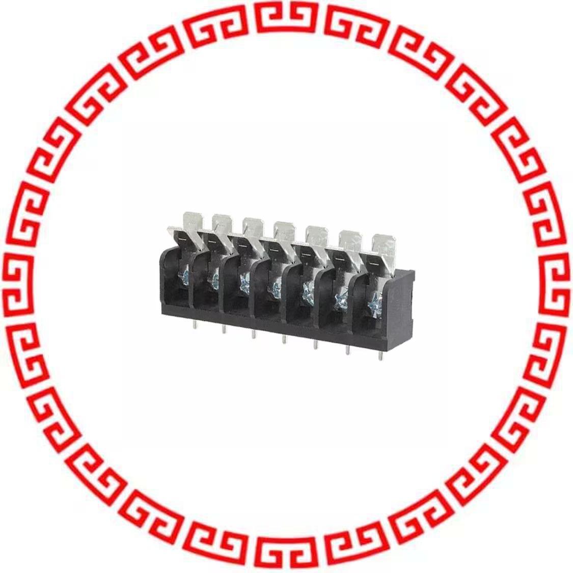 9-1437651-3 CONN BARRIER STRIP 7CIRC 0.375