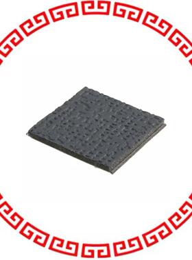 ASPS-8-125 BUMPER SQUARE 0.5L X 0.5W BLK