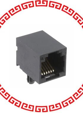 RJE0166001 CONN MOD JACK 6P6C R/A UNSHLD