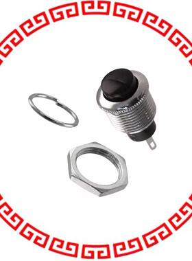 RP3502MABLK SWITCH PUSH SPST-NO 3A 120V