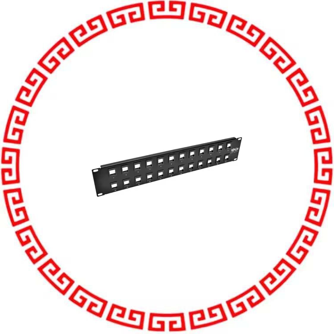 N062-024-KJ 24-PORT 2U RACK-MOUNT BLANK KEYS