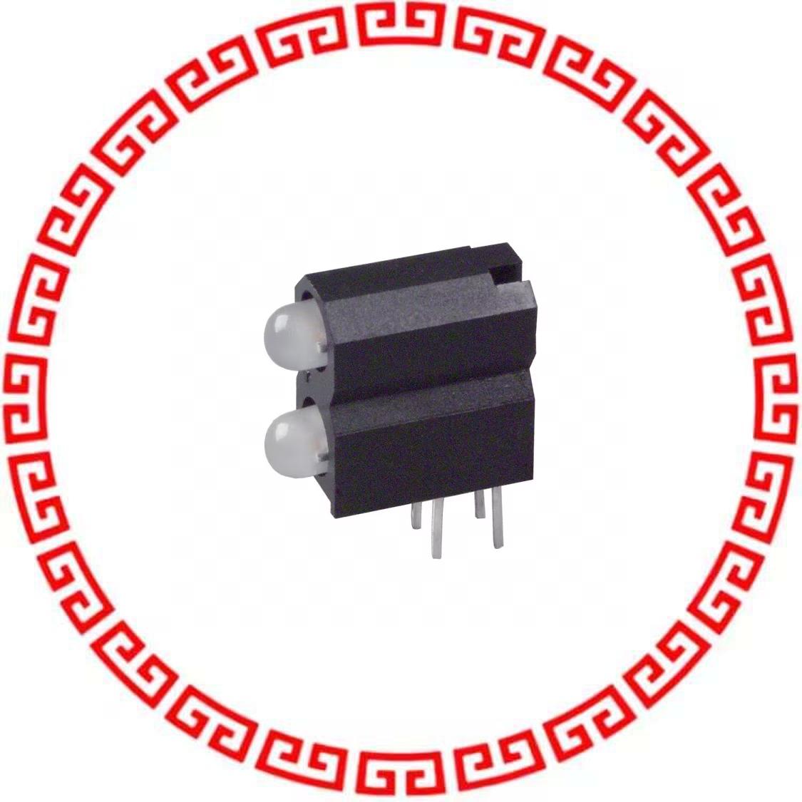 5530711300F LED 2HI 3MM RED/GRN BICLR PCMNT