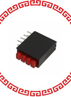 WP914CK/4IDT LED IND 2X3MM QUAD RA RED DIFF