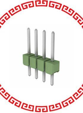 826936-4 CONN HEADR BRKWY 4POS VERT TIN