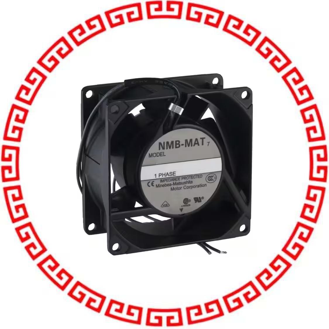3115PS-12W-B10-A00 FAN AXIAL 80X38MM 115VAC WIRE