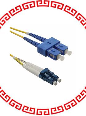 912S-2-5-01500-PL FIBER OPTIC CBL LC-SC DUPLEX 15M