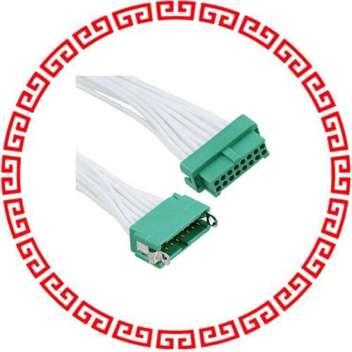 G125-MC11605L4-0300F 1.25MM M/F 16POS 26AWG 300M