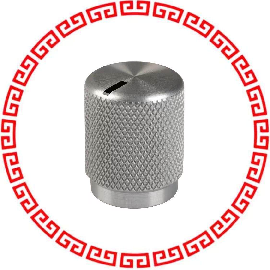 OEJL-50-3-5 KNOB KNURLED 0.250 METAL